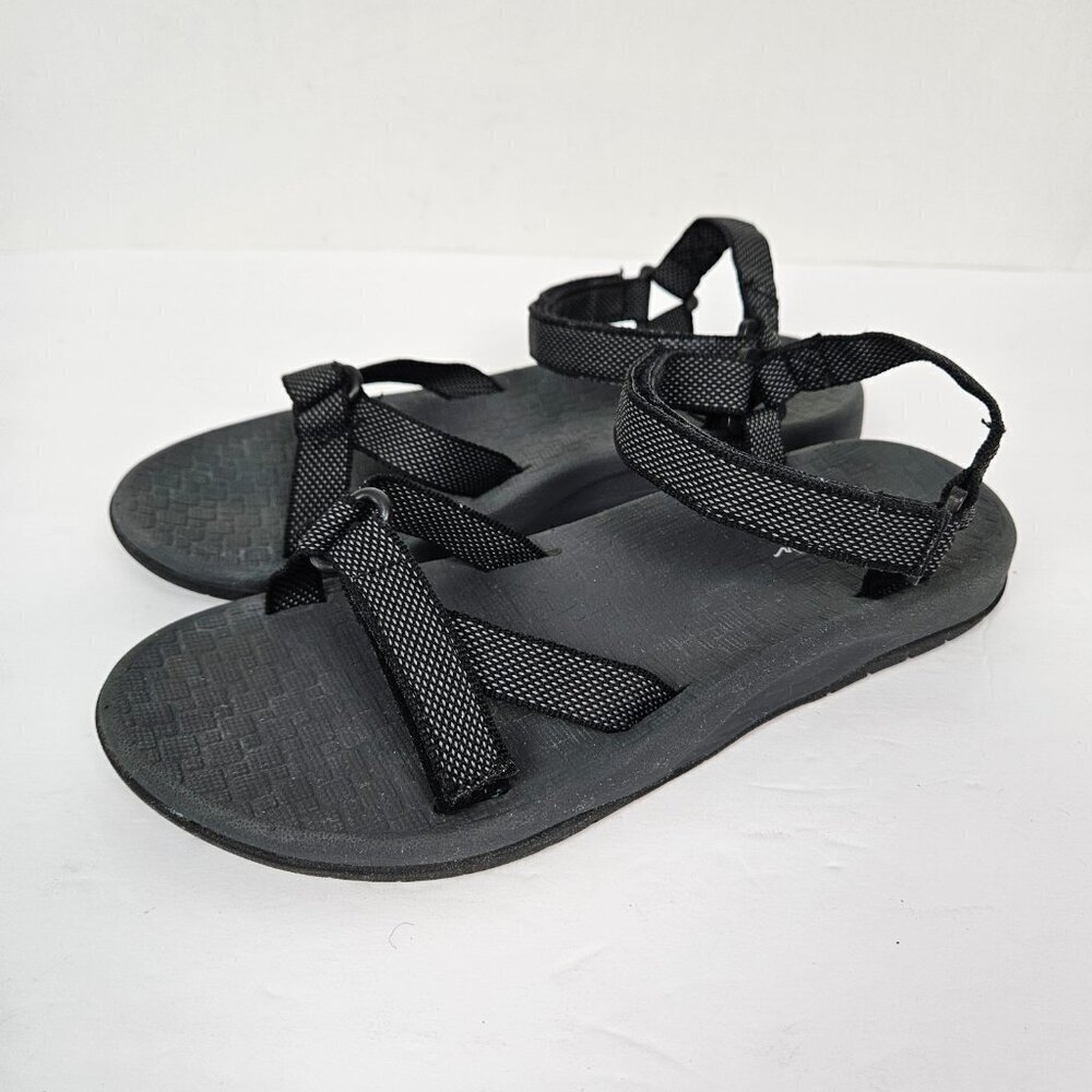 Eddie Bauer Black Strappy Water Trail Hiking Sandal 8 - Picture 8 of 13